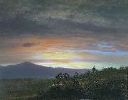 Frederic Edwin Church Twilight, Mount Ktaadn France oil painting artist